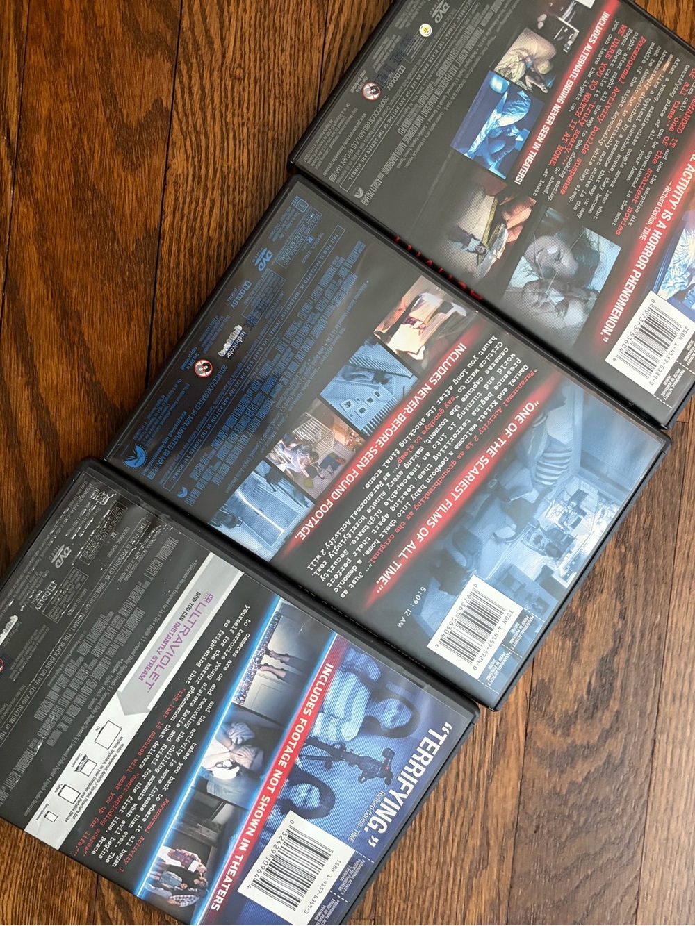 Paranormal Activity Three Movie Collection DVD Set - Untested - Picture 4 of 9